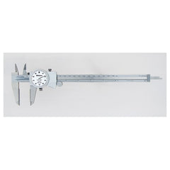 ‎0-8″ Range - Dial Caliper White Face - 0.001 Graduation Carbide Jaw - Benchmark Tooling