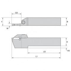 250250 WMT LH TLHLDR 25X25 SEAT 5 - Benchmark Tooling