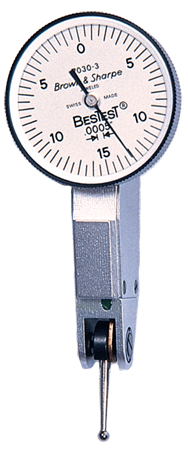 .8mm Range - .01mm Graduation - Horizontal Dial Test Indicator Kit - Benchmark Tooling