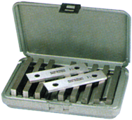 #599-921-4 - 9 Piece Set - 3/4 to 1-3/4'' - Parallel Set - Benchmark Tooling