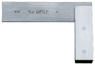 #20-12-Certified - 12'' Length - Hardened Steel Square with Letter of Certification - Benchmark Tooling