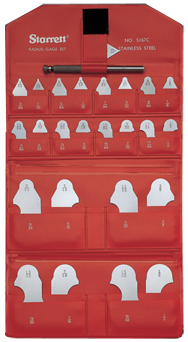 SD167FZ RADIUS GAGE SET - Benchmark Tooling