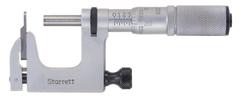 #220XFL-1 - 0 - 1'' Measuring Range - .001 Graduation - Friction Thimble - Carbide Face - Multi Anvil Micrometer - Benchmark Tooling