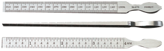 #270 - 1 Leaf - .010 to .150" (.3 to 4mm) Range - Taper Gage - Benchmark Tooling