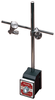 #657AA - 1-15/16 x 1-5/8 x 1-7/8" Base Size - Standard Power On/Off - Magnetic Base Indicator Holder - Benchmark Tooling