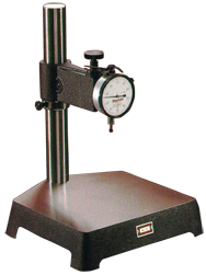 #653J - Kit Contains: .0005" Graduation; 0-25-0 Reading - Cast Iron Comparator Stand & Dial Indicator - Benchmark Tooling