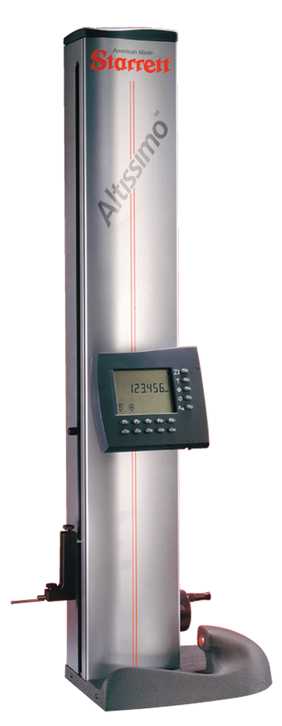#2000-24 - 24"/600mm -Â .0001/.0005/.001" or .001/.01/.02mm Resolution - Altissimo Electrnoic Height Gage - Benchmark Tooling