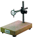 #675GJ - Kit Contains: .0005" Graduation; 0-25-0 Reading - Pink Granite Stand & Dial Indicator - Benchmark Tooling