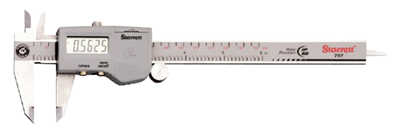 #798B-8/200 - 0 - 8 / 0 - 200mm Measuring Range (.0005 / 0.01mm Res.) - Electronic Caliper - Benchmark Tooling