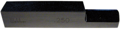 #RA1 - Half Round Jaw .250 Radius - Gage Block Accessory - Benchmark Tooling