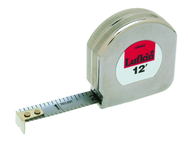 #C9212X - 1/2" x 12' - Chrome Clad Mezurall Measuring Tape - Benchmark Tooling