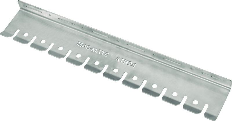 24" Long 1/4 Slot Air Tool Holder - Benchmark Tooling