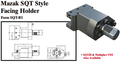 Mazak SQT Style Facing Holder (Form SQT-B1) - Part #: SQT21.1525 - Benchmark Tooling