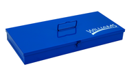 30-1/4 x 11-1/2 x 4-3/4" Blue Toolbox - Benchmark Tooling