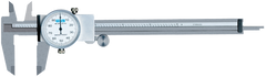 0 - 12'' Measuring Range (.001" Grad.) - Shockproof Steel Dial Caliper - #52-008-712 - Benchmark Tooling