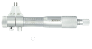 .2 - 1'' Measuring Range - .001/.01mm Graduation - Ratchet Thimble - Hardened & Ground Face - Inside Micrometer - Benchmark Tooling