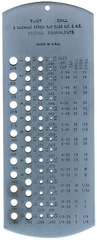 #52-480-010 - Number 1 to 60 - Drill Gage - Benchmark Tooling
