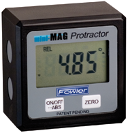#54-422-450-1 - 360° (4 x 90°) Measuring Range - Mini-Mag Protractor - Benchmark Tooling