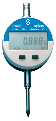 #54-520-260 - 0 - 1 / 0 - 25mm Measuring Range - .0005/.01mm Resolution - 64th Inch / Metric / Fraction - INDI-XBlue Electronic Indicator - Benchmark Tooling