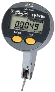 .080 Range - .00005/.001mm Graduation - Horizontal Electronic Quadral Test Indicator - Benchmark Tooling