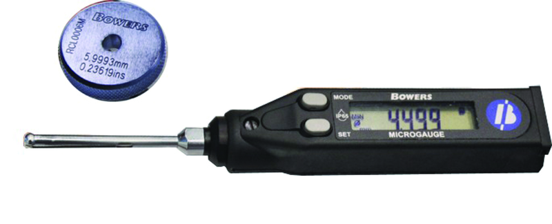 #54-551-001- .037-.061" / .95 -1.55mm Measuring Range- .01; .001; .0005mm Switchable Resolution Fowler MicroGage - Benchmark Tooling