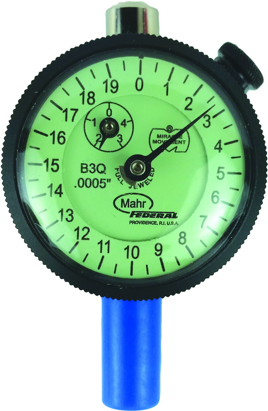 .050 Total Range - 0-10-0 Dial Reading - AGD 1 Dial Indicator - Benchmark Tooling