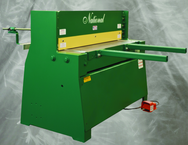 Hydraulic Sheet Metal Shear - #NH4825; 1/4" Capacity (Mild Steel); 7.5HP Motor - Benchmark Tooling