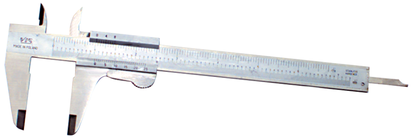 0 - 8'' Measuring Range (.001 / .02mm Grad.) - Vernier Caliper - Benchmark Tooling