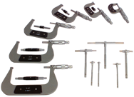 Kit Contains: 0-6" Micrometer Set With Ratchet Stop And Spindle Lock; 0-6" Telescoping Gage Set - Micrometer Set & Telescoping Gage Set - Benchmark Tooling