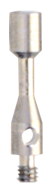 M3 x .5 Male Thread - 13mm Length - CMM Cylinder Styli - Benchmark Tooling