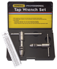 2 Piece - Model #165 Reversible Tap Wrench Set - Benchmark Tooling