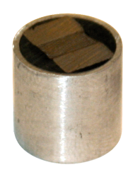 Rare Earth Two-Pole Magnet - 2'' Diameter Round; 345 lbs Holding Capacity - Benchmark Tooling