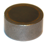 Rare Earth Pot Magnet - 1-1/4'' Diameter Round; 40 lbs Holding Capacity - Benchmark Tooling