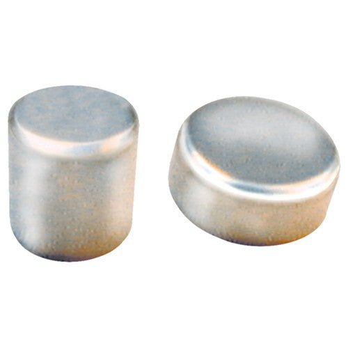 Rare Earth Magnet Material (Nickel) - 1/2″ Diameter Round; 22.4 lbs Holding Capacity - Benchmark Tooling