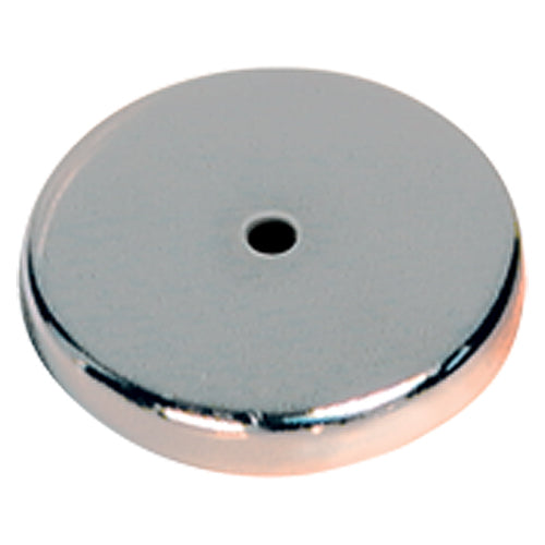 Low Profile Cup Magnet - 3 3/16″ Diameter Round; 47.5 lbs Holding Capacity - Benchmark Tooling