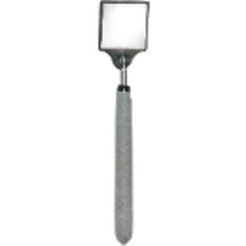 2″ × 2″ Size - Square-29″ Extended Length - Telescoping Pocket Mirror - Benchmark Tooling