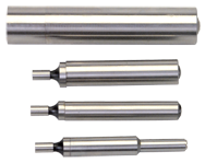 #4AEF - Single End - 3/8 & 1/2'' Shank - .200 & Point Tip - Machine 4 Piece Audible Edge Finder Set - Benchmark Tooling