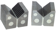 Magnetic Chuck V-Blocks (Set of 2) - Benchmark Tooling