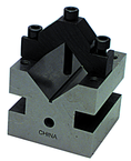 #NVB222I - 2-1/2 x 2 x 2-1/2'' - Single V-Block & Clamp - Benchmark Tooling