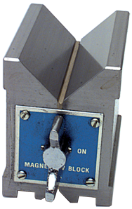 #E934 - 2-3/4 x 3-3/4 x 4'' - Magnetic V-Block - Benchmark Tooling