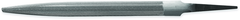 8" HALF ROUND FILE CUT NO 00 - Benchmark Tooling