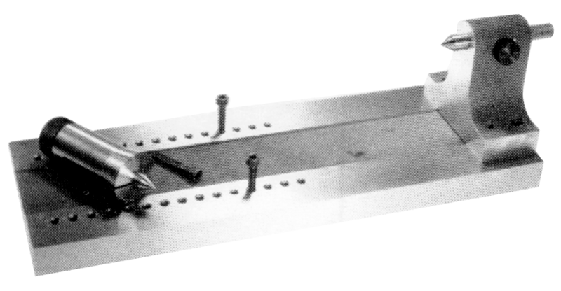 Base Plate and Tailstock for Master Grind -- #MG5BTS - Benchmark Tooling