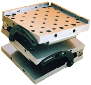 Compound Sine Plate - #SPC66S1; 6 x 6 x 3-1/8'' - Benchmark Tooling