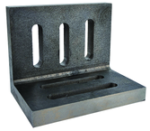 4-1/2 x 3-1/2 x 3" - Machined Open End Slotted Angle Plate - Benchmark Tooling