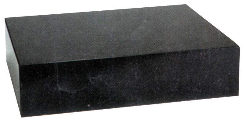 9 x 12" - Grade B 0-Ledge 3'' Thick - Granite Surface Plate - Benchmark Tooling