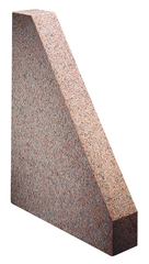 9 x 12 x 3" - Master Pink Three-Face Granice Tri-Square - AA Grade - Benchmark Tooling