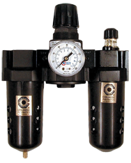 #27FRL6-G - 3/4 NPT - Modular Series Standard Filter-Regulator-Lubricator - Benchmark Tooling