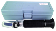 Refractometer with carring case 0-10 Brix Scale; includes case & sampler - Benchmark Tooling