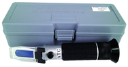 Refractometer with carring case 0-32 Brix Scale; includes case & sampler - Benchmark Tooling