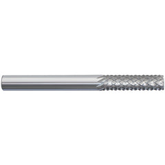‎1/8 × 1/2 × 1/8 × 1-1/2 Solid Carbide Router - No End Cut - Benchmark Tooling